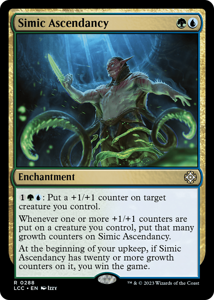 Simic Ascendancy (LCC-288) [The Lost Caverns of Ixalan Commander] MTG Single Wizards of the Coast