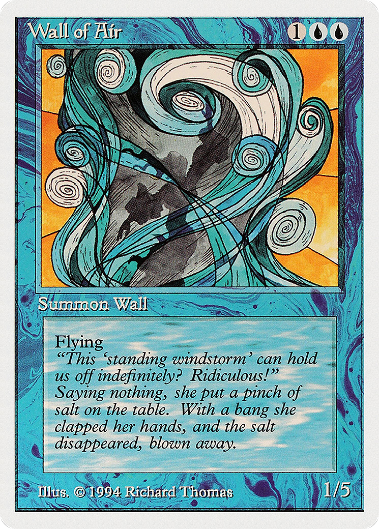 Wall of Air (SUM-090) [Misc] Summer Magic / Edgar MTG Single Wizards of the Coast