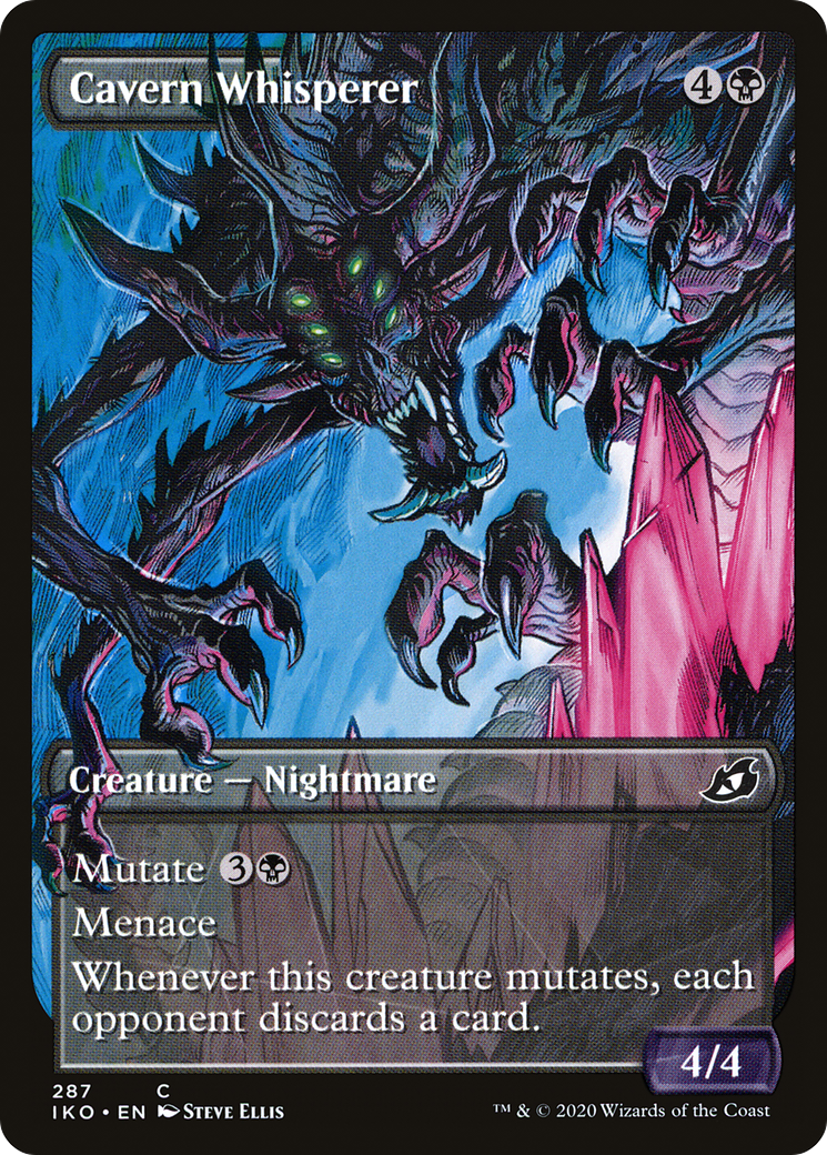 Cavern Whisperer (IKO-287) [Ikoria: Lair of Behemoths] (Showcase) MTG Single Wizards of the Coast