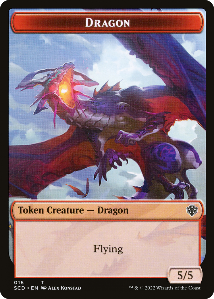 Dragon (TSCD-016) [Tokens] Starter Commander Deck Tokens MTG Single Wizards of the Coast