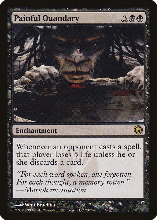 Painful Quandary (SOM-073) [Scars of Mirrodin] MTG Single Wizards of the Coast