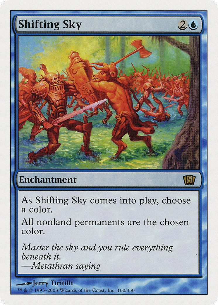 Shifting Sky (8ED-100) [8th Edition] Foil MTG Single Wizards of the Coast