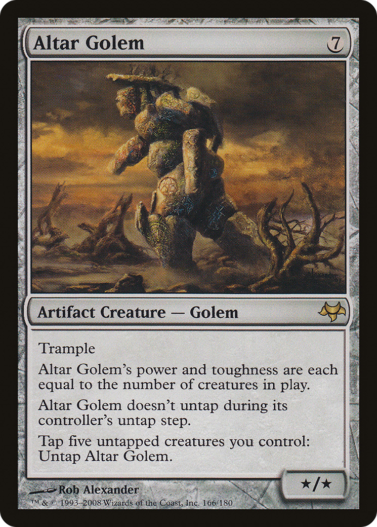 Altar Golem [Eventide] MTG Single Magic: The Gathering