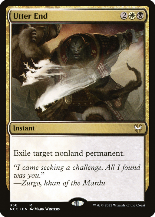 Utter End (NCC-356) [New Capenna Commander] MTG Single Wizards of the Coast