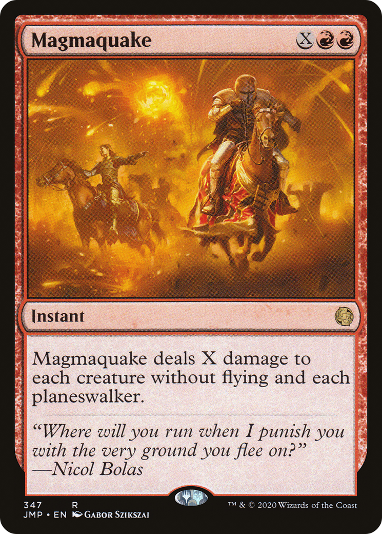 Magmaquake (JMP-347) [Jumpstart] MTG Single Wizards of the Coast