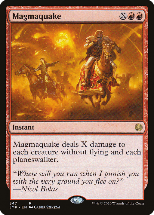Magmaquake (JMP-347) [Jumpstart] MTG Single Wizards of the Coast