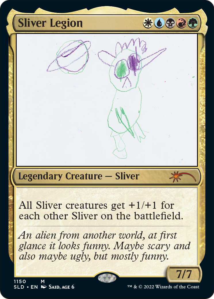Sliver Legion (1150) (SLD-1150) [Secret Lair] Drop MTG Single Wizards of the Coast