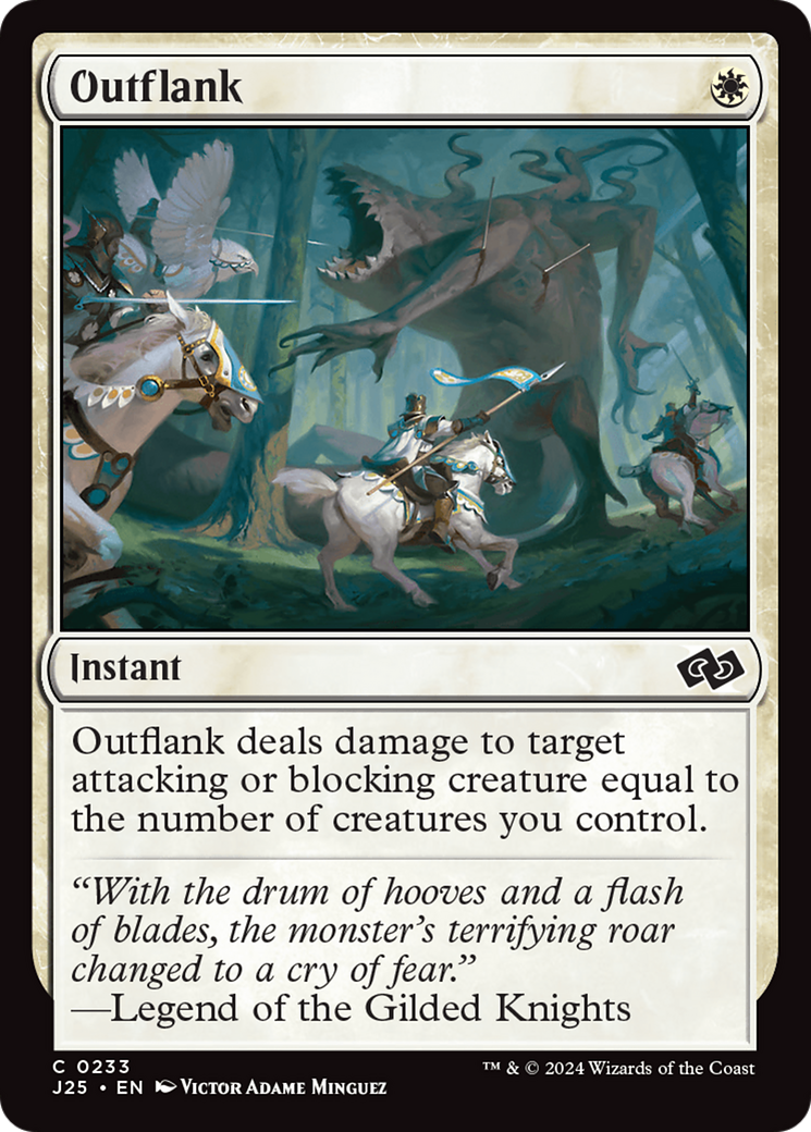 Outflank (J25-233) [Foundations Jumpstart] MTG Single Wizards of the Coast