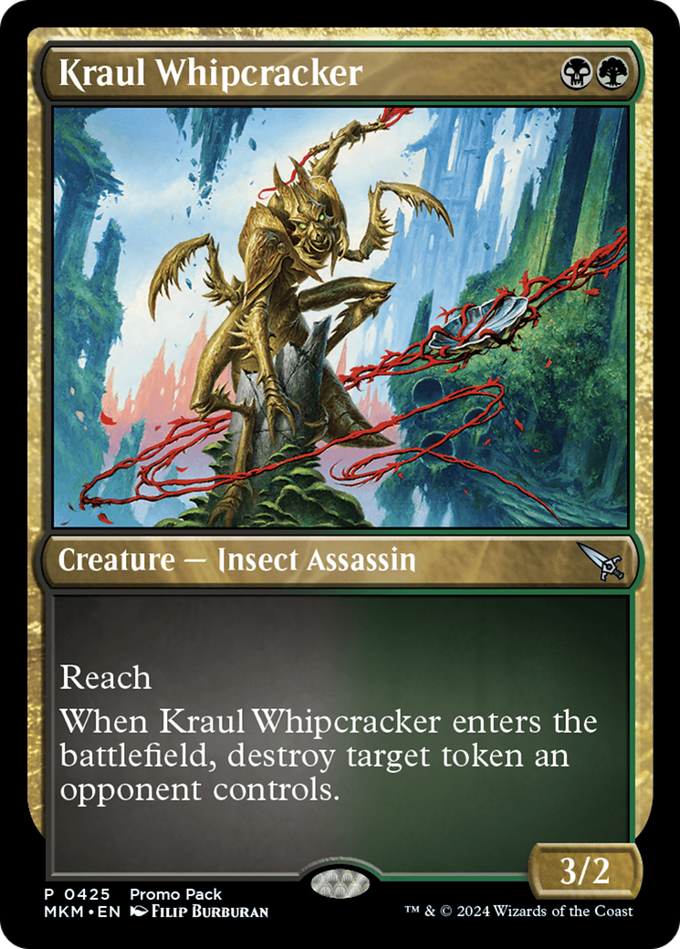 Kraul Whipcracker (PPMKM-425) [Murders at Karlov Manor] MTG Single Wizards of the Coast