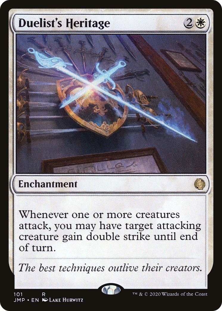 Duelist's Heritage (JMP-101) [Jumpstart] MTG Single Wizards of the Coast