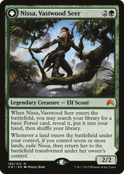 Nissa, Vastwood Seer (ORI-189) [Magic Origins] MTG Single Wizards of the Coast