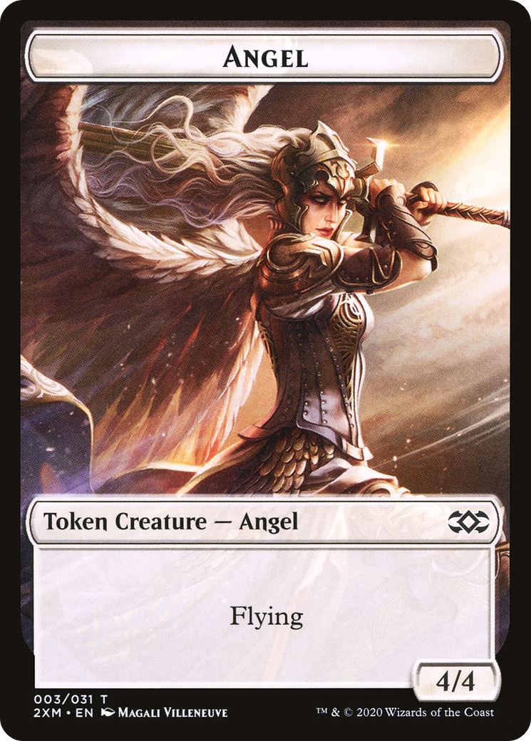 Angel (T2XM-003) [Tokens] Double Masters Tokens MTG Single Wizards of the Coast