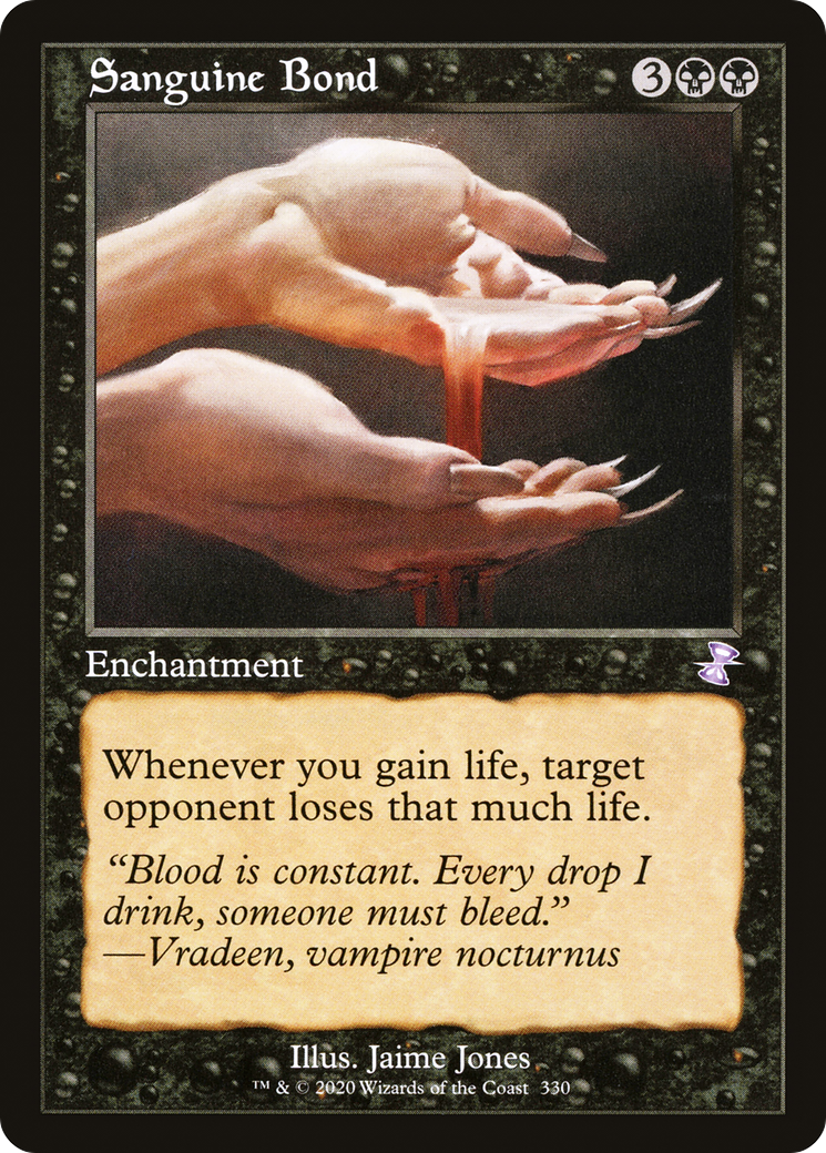 Sanguine Bond (TSR-330) [Time Spiral Remastered] MTG Single Wizards of the Coast