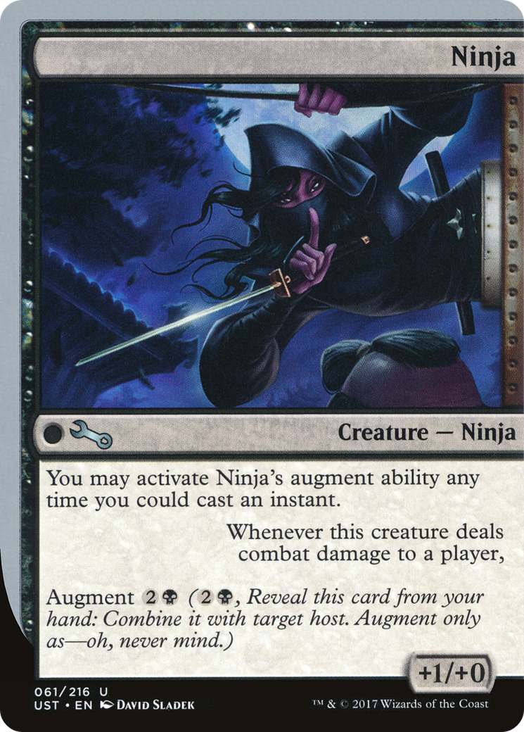 Ninja (UST-061) [Unstable] MTG Single Wizards of the Coast