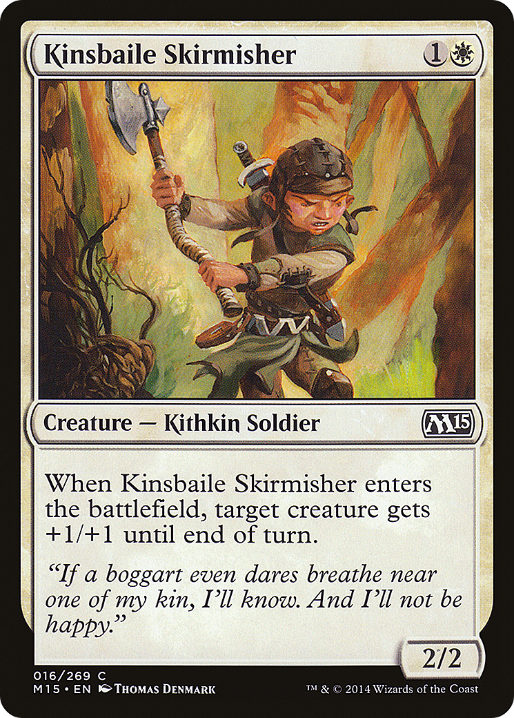 Kinsbaile Skirmisher (M15-016) [Magic 2015] MTG Single Wizards of the Coast