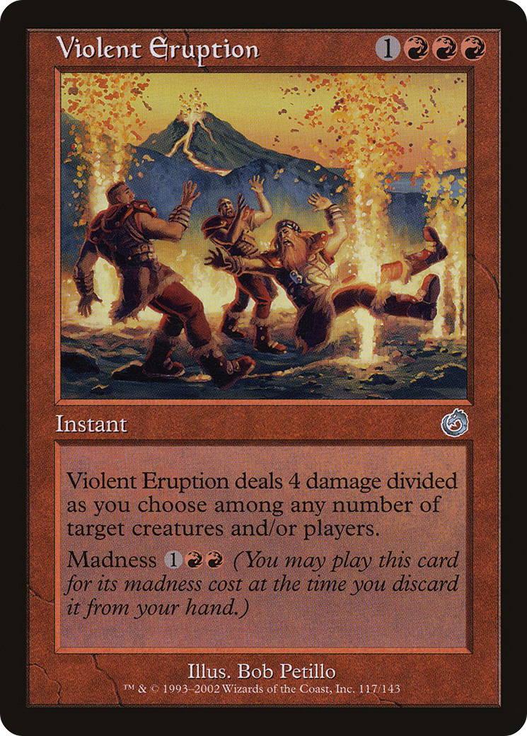 Violent Eruption (TOR-117) [Torment] MTG Single Wizards of the Coast