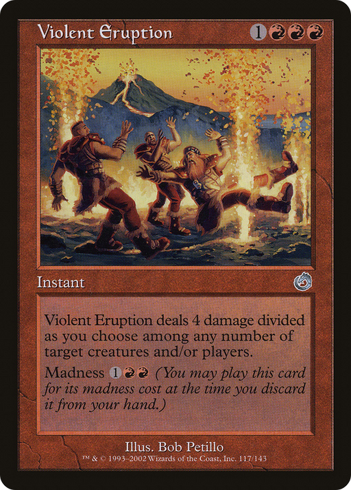Violent Eruption (TOR-117) [Torment] MTG Single Wizards of the Coast