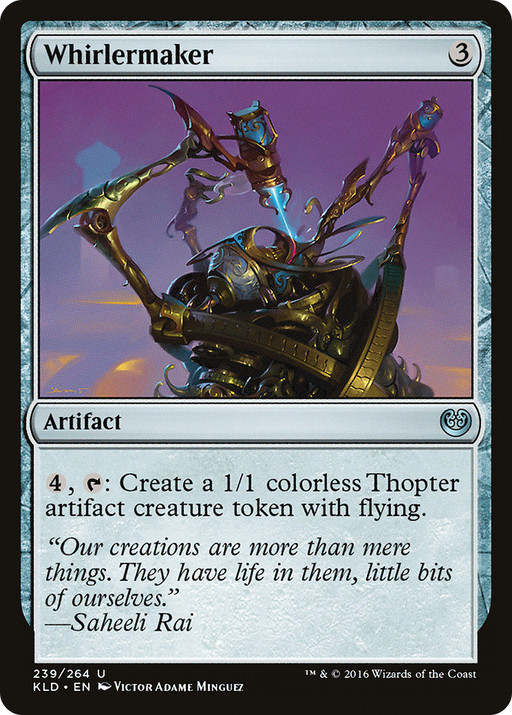 Whirlermaker (KLD-239) [Kaladesh] Foil MTG Single Wizards of the Coast