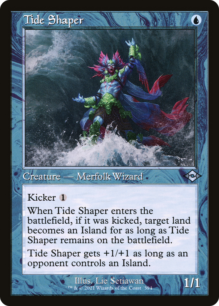 Tide Shaper (MH2-394) [Modern Horizons 2] Foil MTG Single Wizards of the Coast