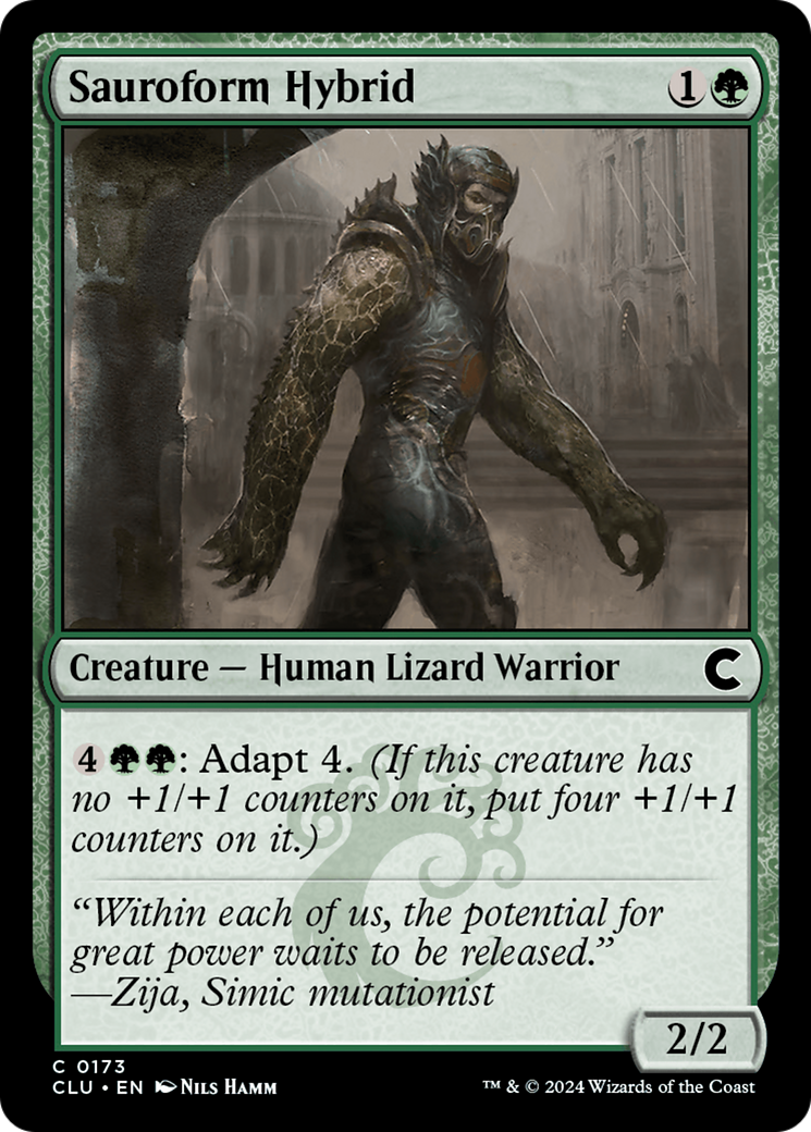 Sauroform Hybrid (CLU-173) [Ravnica: Clue Edition] MTG Single Wizards of the Coast