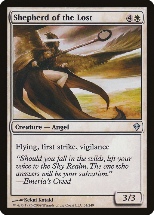 Shepherd of the Lost (ZEN-034) [Zendikar] Foil MTG Single Wizards of the Coast
