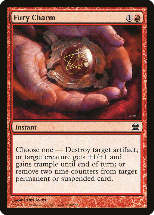 Fury Charm (MMA-114) [Modern Masters] MTG Single Modern Masters