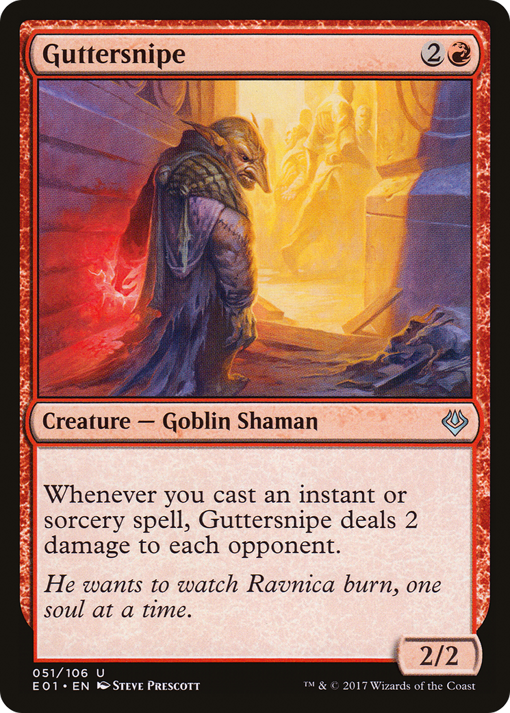 Guttersnipe (AC2-051) [Misc] Archenemy: Nicol Bolas MTG Single Wizards of the Coast