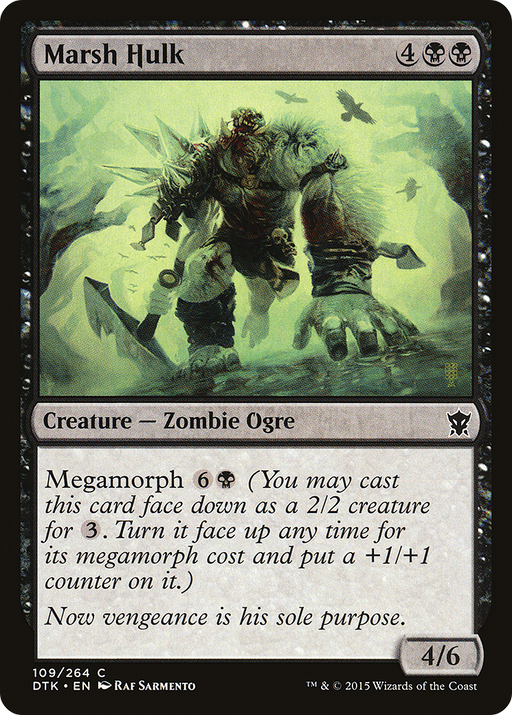 Marsh Hulk (DTK-109) [Dragons of Tarkir] MTG Single Wizards of the Coast
