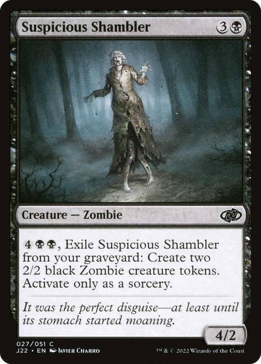 Suspicious Shambler (J22-027) [Jumpstart 2022] MTG Single Wizards of the Coast