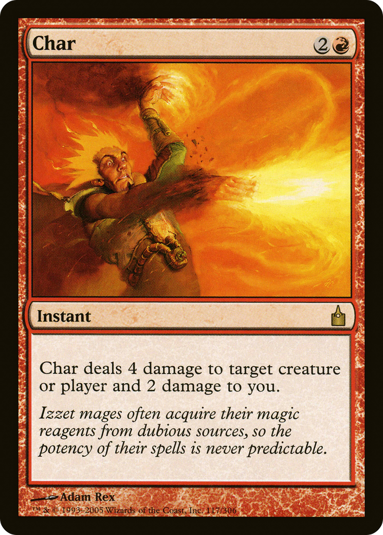 Char (RAV-117) [Ravnica: City of Guilds] Foil MTG Single Wizards of the Coast