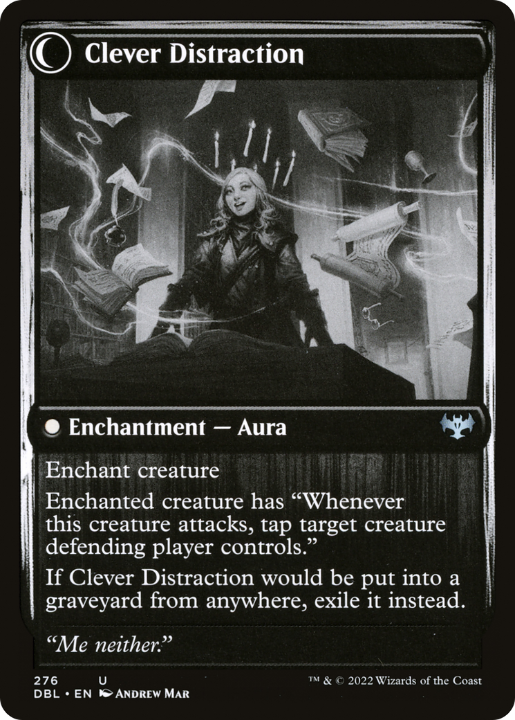Distracting Geist (DBL-276) [Innistrad: Double Feature] Foil MTG Single Wizards of the Coast