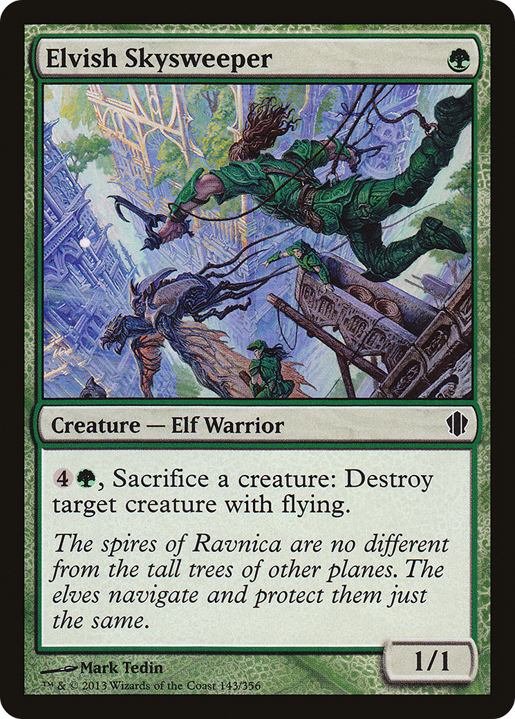Elvish Skysweeper (C13-143) [Commander 2013] MTG Single Wizards of the Coast