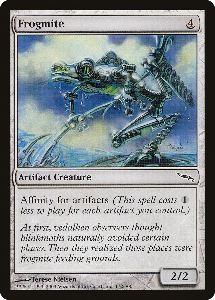 Frogmite (MRD-172) [Mirrodin] MTG Single Wizards of the Coast