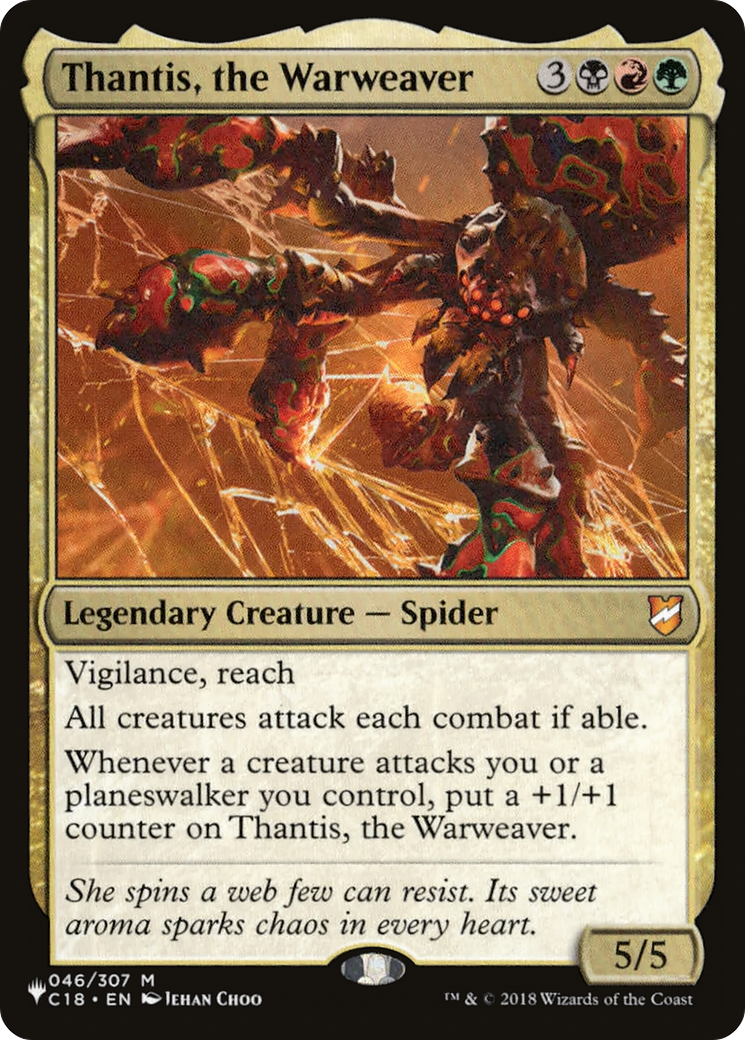Thantis, the Warweaver (LIST-C18-46) [The List] MTG Single Wizards of the Coast