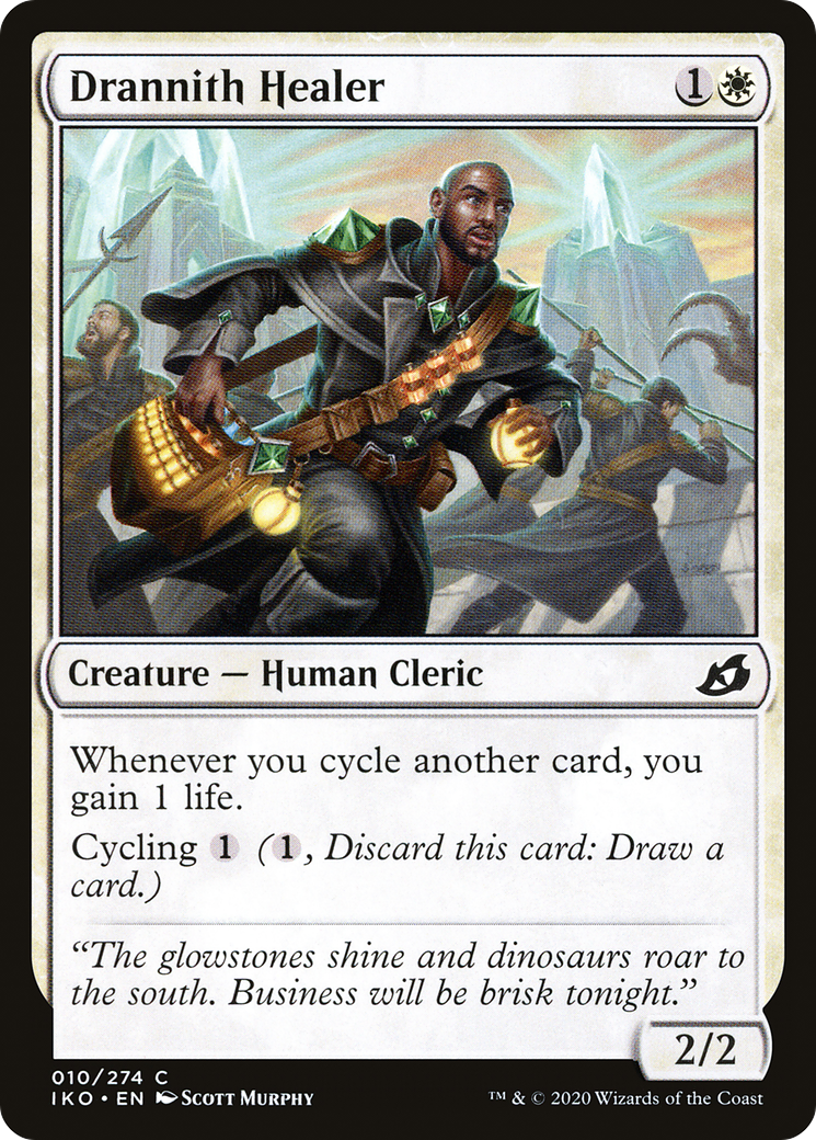 Drannith Healer (IKO-010) [Ikoria: Lair of Behemoths] Foil MTG Single Wizards of the Coast