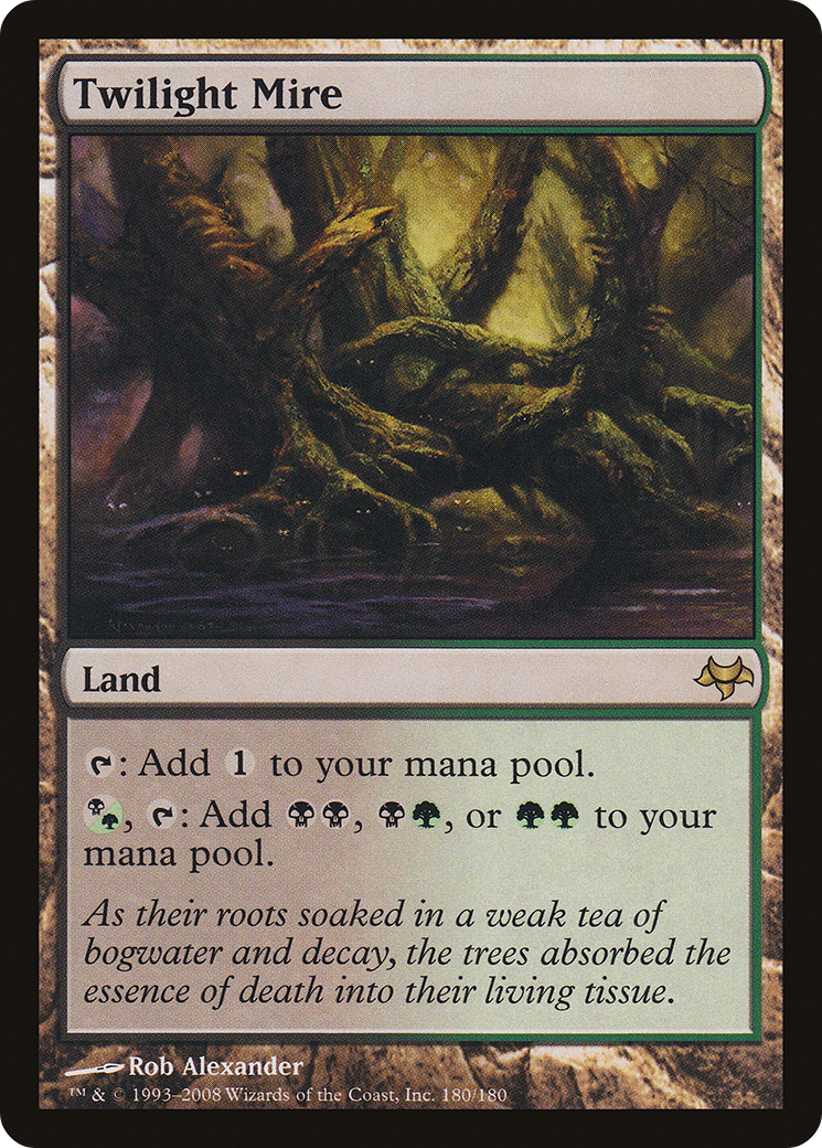 Twilight Mire (EVE-180) [Eventide] Foil MTG Single Wizards of the Coast