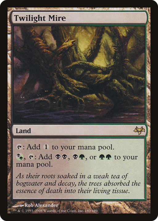 Twilight Mire (EVE-180) [Eventide] Foil MTG Single Wizards of the Coast