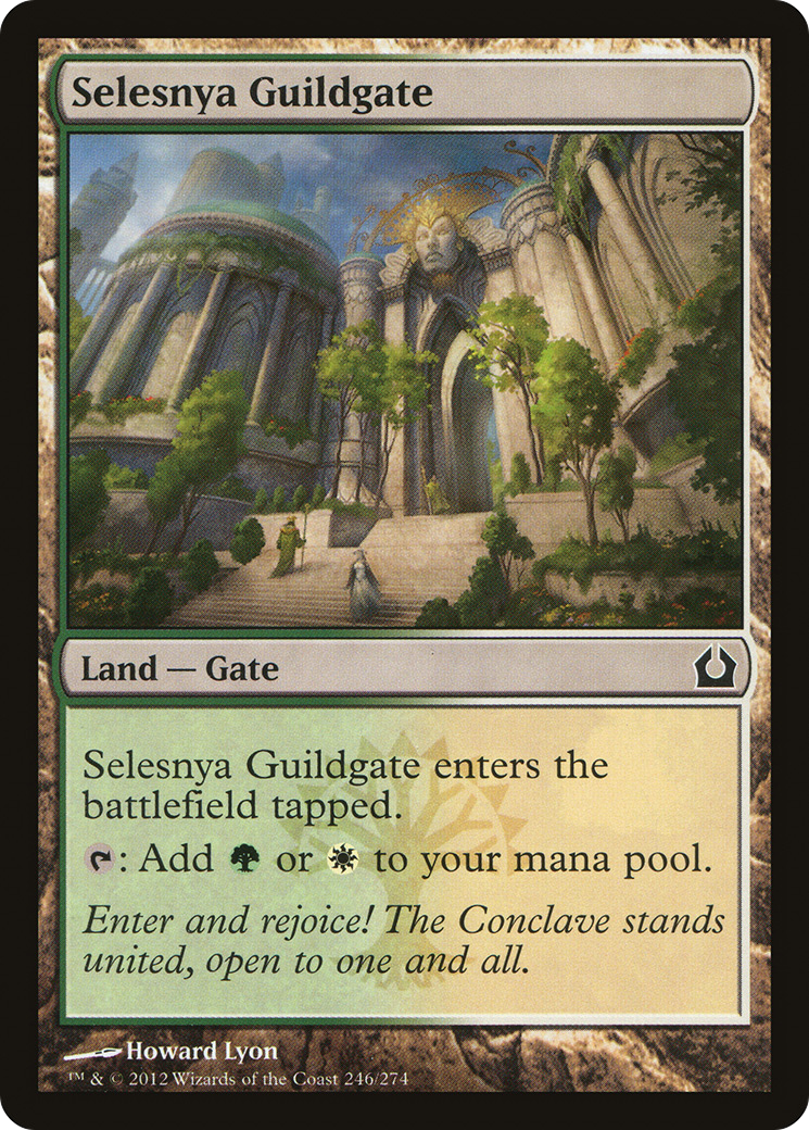 Selesnya Guildgate (RTR-246) [Return to Ravnica] MTG Single Wizards of the Coast