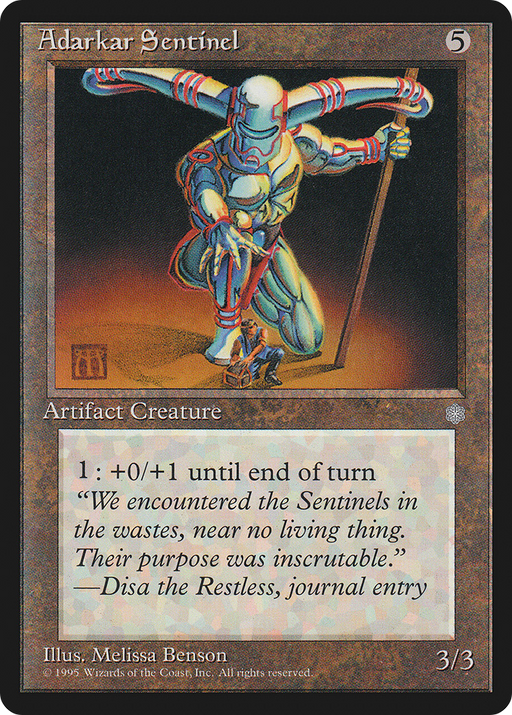 Adarkar Sentinel [Ice Age] MTG Single Magic: The Gathering