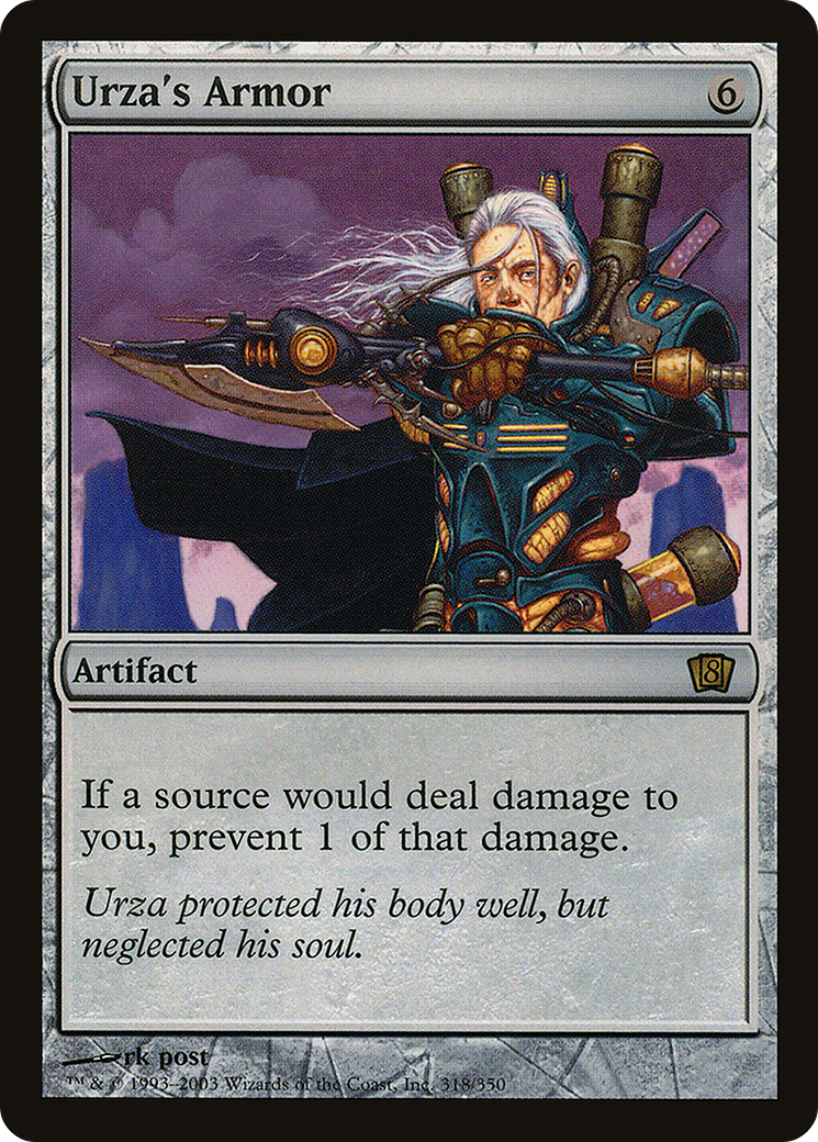 Urza's Armor (8ED-318) [8th Edition] Foil MTG Single Wizards of the Coast