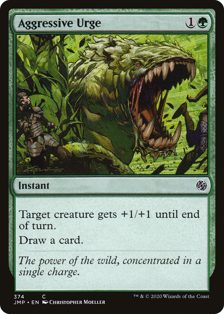 Aggressive Urge (JMP-374) [Jumpstart] MTG Single Wizards of the Coast