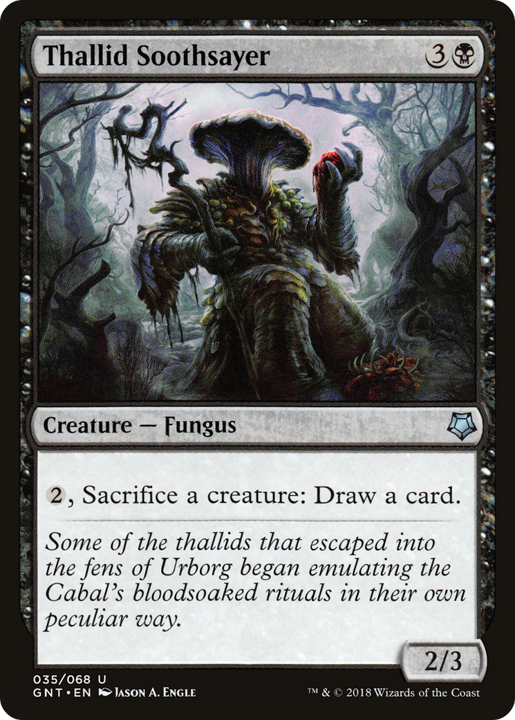 Thallid Soothsayer (GNT-035) [Misc] Game Night MTG Single Wizards of the Coast