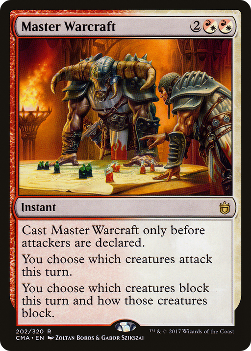 Master Warcraft (CMA-202) [Commander Anthology] MTG Single Wizards of the Coast