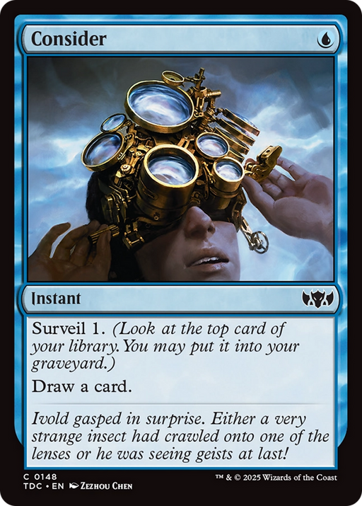 Consider (TDC-148) [Commander: Tarkir: Dragonstorm] MTG Single Wizards of the Coast