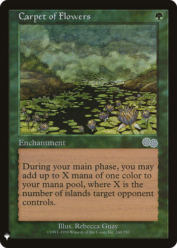 Carpet of Flowers (LIST-240) [Mystery Booster] The List MTG Single Wizards of the Coast