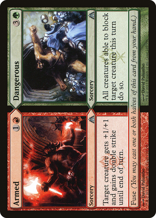 Armed // Dangerous (DGM-122) [Dragon's Maze] MTG Single Wizards of the Coast