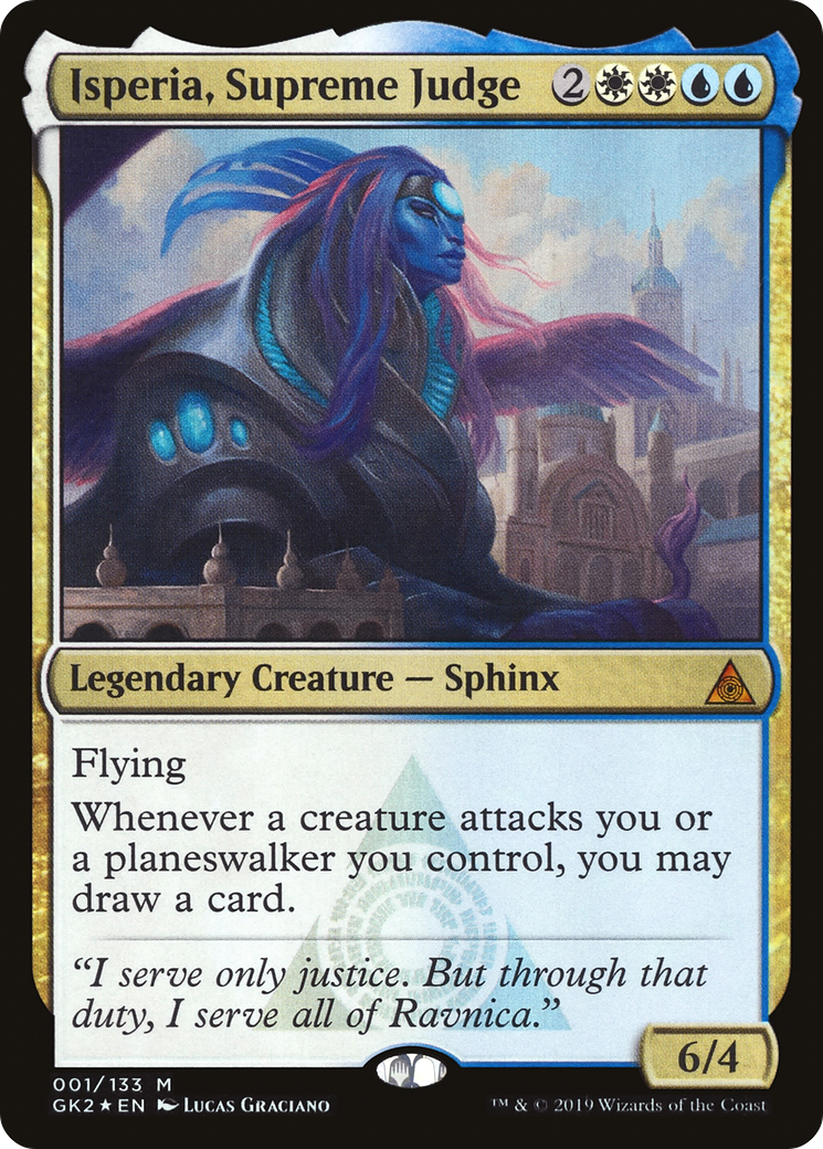 Isperia, Supreme Judge (GK2-001) [Misc] RNA Guild Kit Foil MTG Single Wizards of the Coast