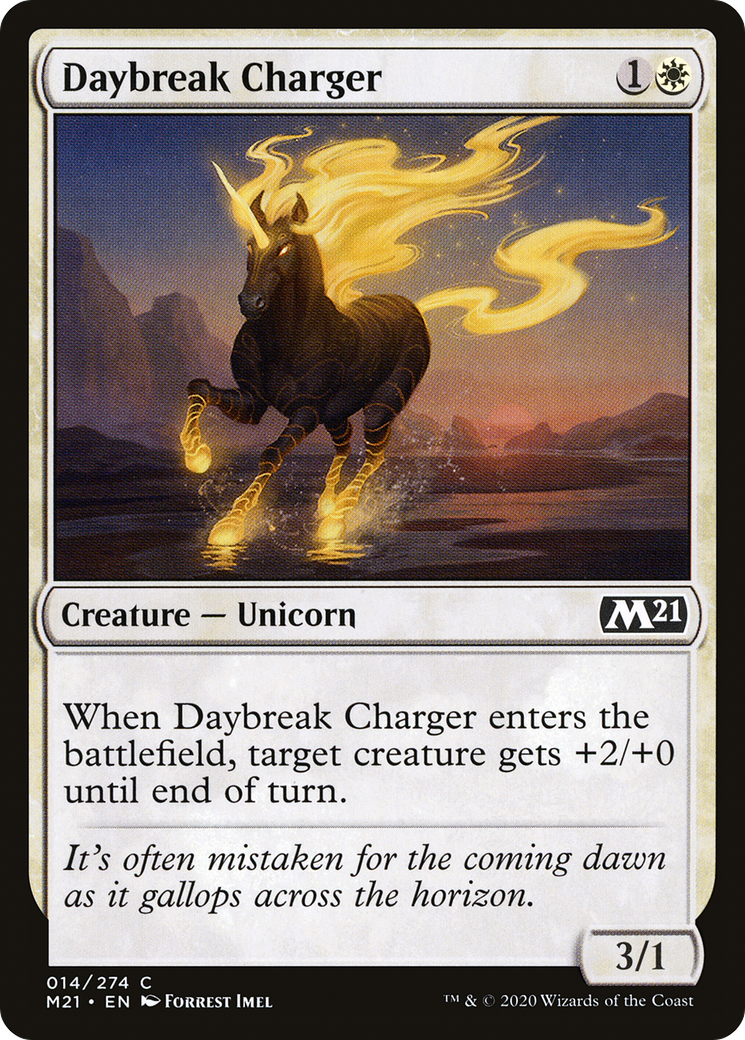 Daybreak Charger (M21-014) [Core Set 2021] MTG Single Wizards of the Coast