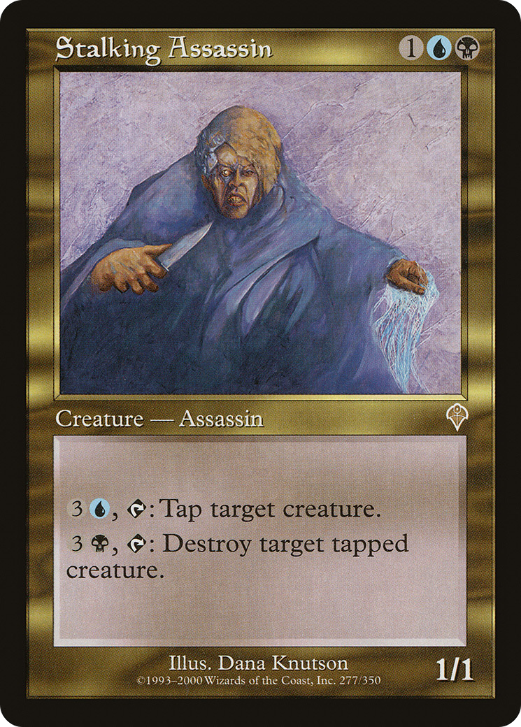Stalking Assassin (INV-277) [Invasion] Foil MTG Single Wizards of the Coast