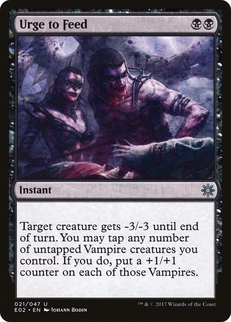 Urge to Feed (E02-021) [Misc] Explorers of Ixalan MTG Single Wizards of the Coast